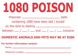 1080 poison