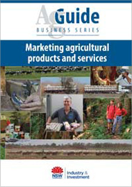 Marketing agricultural products and services